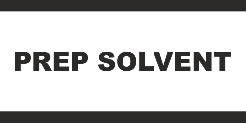 Комплект наклеек PREP SOLVENT 2шт. (для IK TR 1 и IK TR MINI)